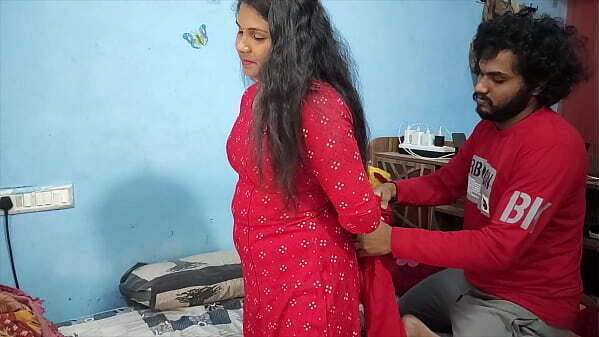 College Couple Tries Light BDSM First Time