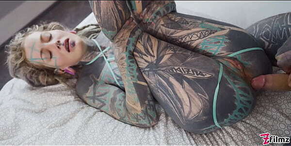 Tattooed Girl Deep Pounding