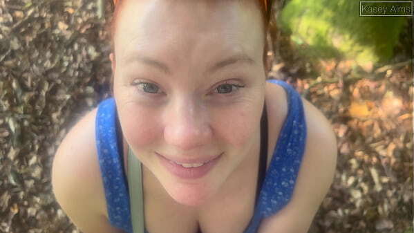 Forest Walk With Stranger'_s Mouth Tight Pussy