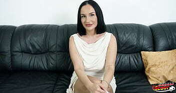 German Curvy Cougar Christin Demel with Butt huge natural Pick Condom Casting Fuck