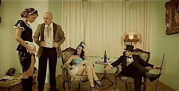 BDSM early 1900. Part 1.Maid'_s misstake punished.