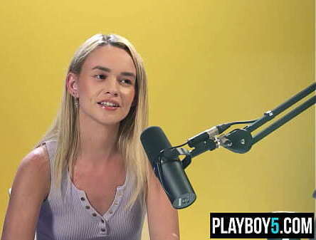 teen Khloe Kingsley hairy pussy masturbation Playboy