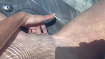 Artemisia Love pussy fingering session Jacuzzi