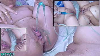 Lesbian Cervix Play Pissing inside Hole other