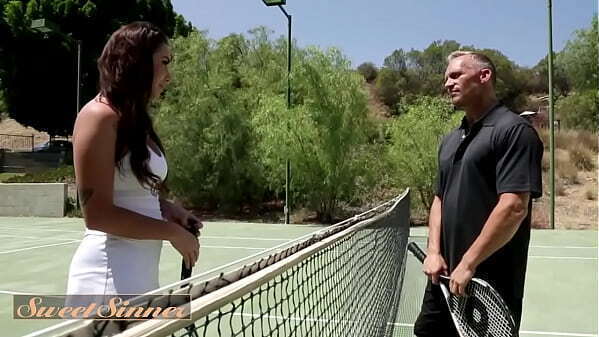 SWEET SINNER Naughty Finally Gets Wish Fucking Older Gets Over Hairy Pussy