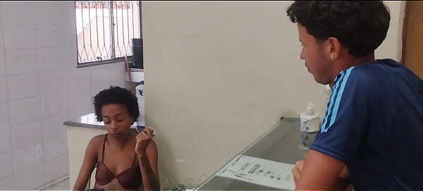 Riquinho zona preta encolheu nervoso