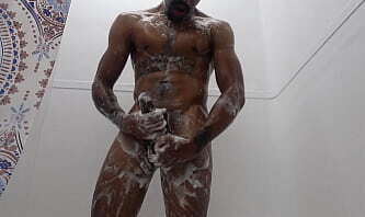 take shower with after long release load stroke Dick