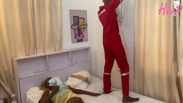 BLACK TECHNICIAN REPAIRS HORNY HOUSEWIFE PUSSY- PART WATCH FULL PART