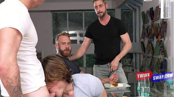 Jolly Reunion Leads Swapping Twink Step