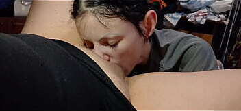 take turns licking hairy shaved pussies