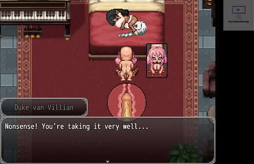 Henteria Chronicles Part (game with pixel images animated scenes)