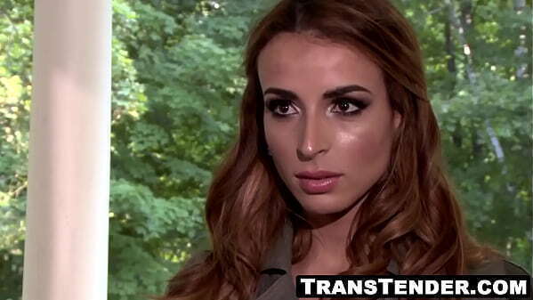 enchanting Maya Woulfe finds herself demanding wild situation with beautiful transgender person.