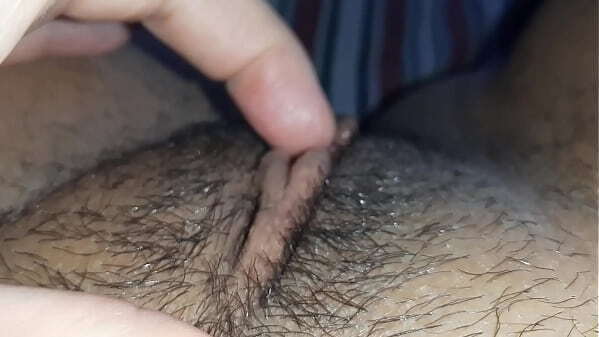 masturbate innocent unshaven pussy while parents work