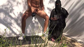 Saudi Girl Gets Acquainted With American Culture Naked Front