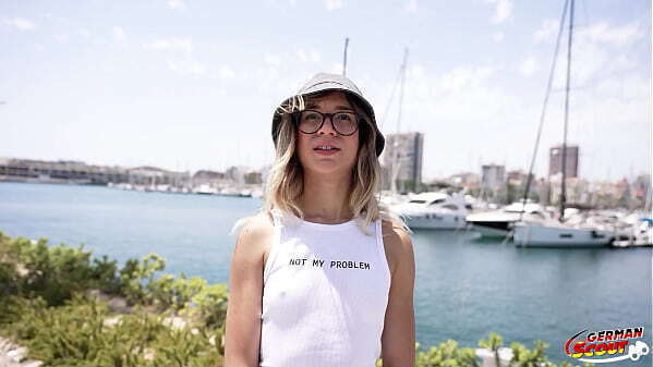 GERMAN SCOUT Small Slim Teen Megan Love Pick Casting Fuck with intense Squirt Orgasm