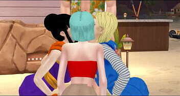Bulma Android hentai threesome