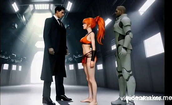 Gorgeous little redhead Blossom will meet prof evil twin