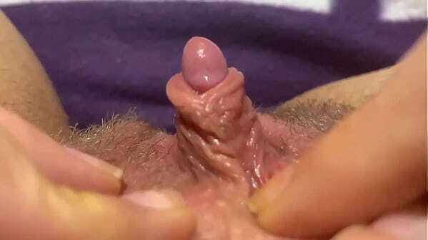clit orgasm closeup