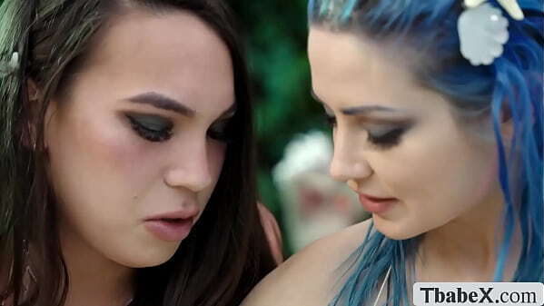 Curious mermaid fucked friend