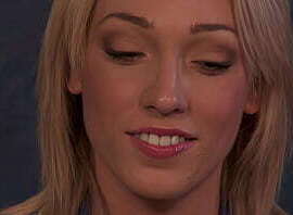 Blonde Starlet LaBeau Spreads Legs Fucks Couch