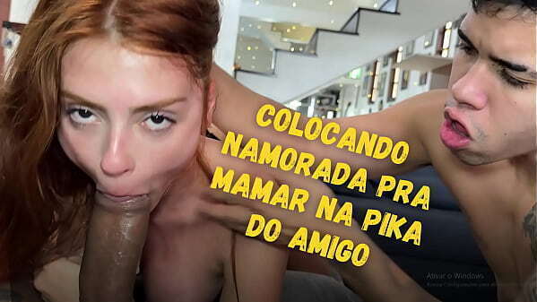 RUIVA SAFADA FUDENDO DOIS PIROCUDOS