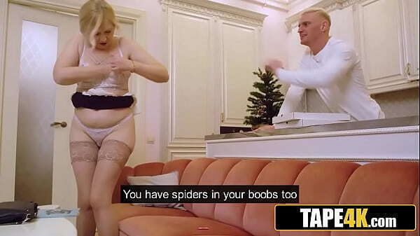 Mature Teacher Rides Student After Spider Scare