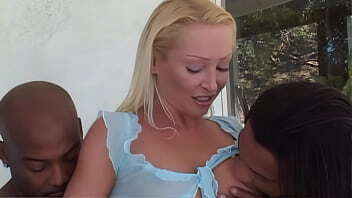 slim light blonde realizes dreams about being fucked black