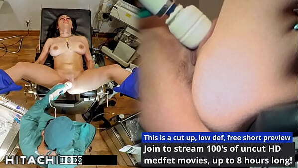 Freshman Gets Mandatory Hitachi Orgasm From Doctor-Tampa Adrianna