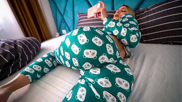 step sister caught watching porn helped have orgasms creampie