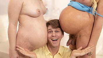 Pregnant Female With Bumps Aubrey Kate, Sage Roux, Rylee Blake