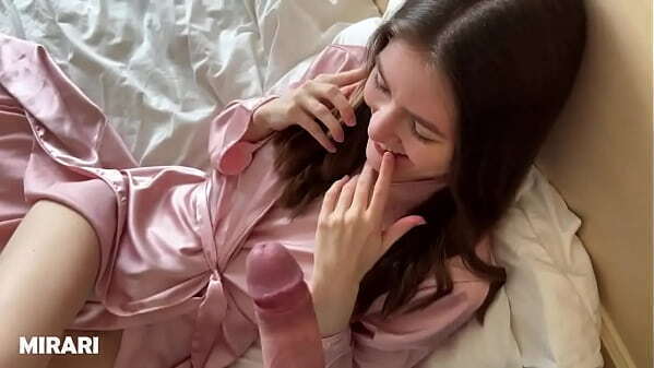 Skinny Teen Sucks Fucks Boyfriend. Face