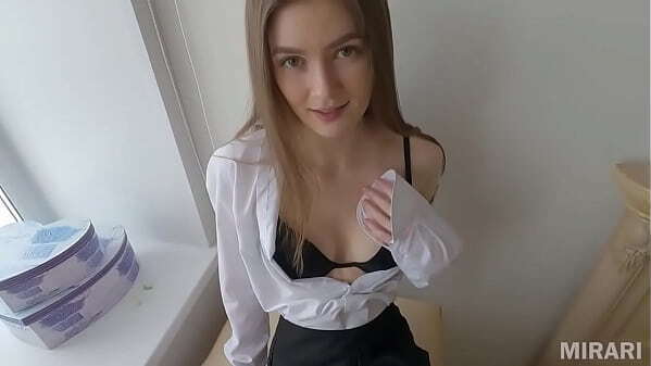 Modest neighbor sexy lingerie sucks fucks