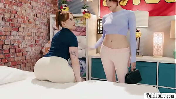 Redhead sales lady fucked customer