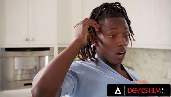 DEVILS FILM Naughty Stepmom Wants Stepson'_s Black Deep Mouth Pussy