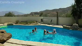Orgy Swimming Pool
