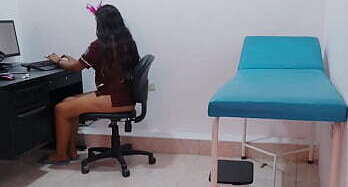 nursing student practice room. feels like slut couch.