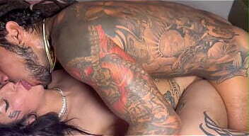 tattooed Italian woman came studio could give what deserved