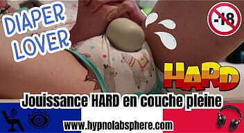 Diaper Lover Jouir couche pleine