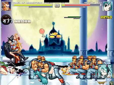 Hentai Mugen Hatsune Miku Gangbang