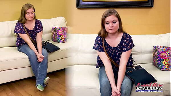 Petite Busty Coed Lauren Sucks Before Gets Banged Jizzed!