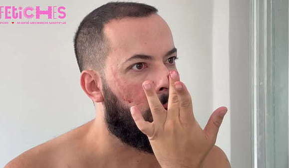 Barbudo recebe po&ccedil_&atilde_o m&aacute_gica gostosa