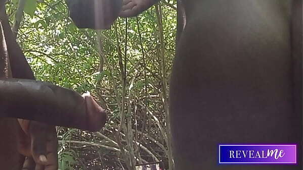 RevealMe BLACK COUPLE FOREST FUCKFEST: WILD COCK-STROKING &amp_ ADVENTURE