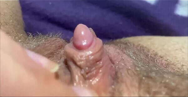 clit orgasm closeup