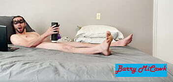 Intense edging masturbation with stroking, vibrating, sucking