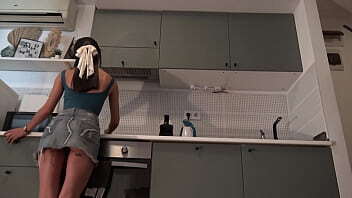 Petite College Girls share same apartment they love flash their pussy more likes