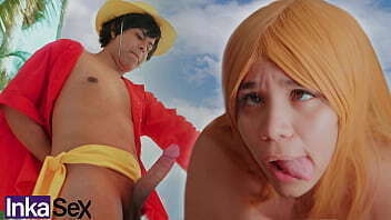 Luffy Piece come gomu gomu nami faena sexual