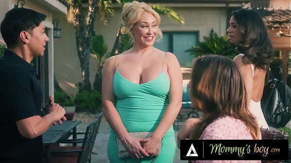 MOMMY'_S MILF Penny Barber CAUGHT Fucking Stepson &amp_ JOINS BUSTY STEPMOM GROUP SEX!