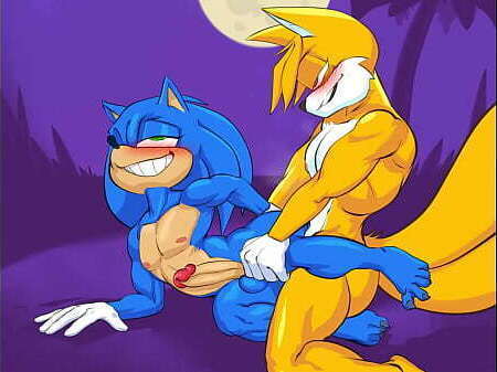 Sonic Tails Under Moon [Jackofak]