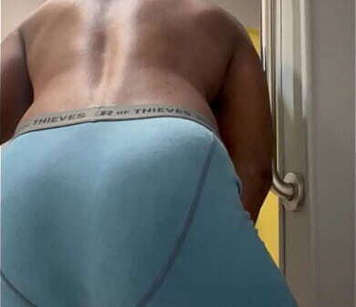 Your Bully Thug sagging stroking with your girlfriend &amp_ your watching