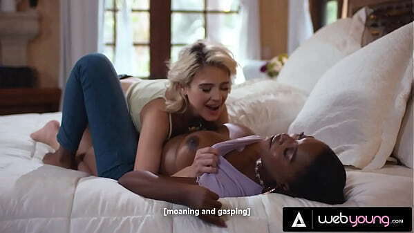 Petite Blonde Witch Jessie Saint Begs Spirits Good Fuck With Naturally Stacked Crush Daya Knight